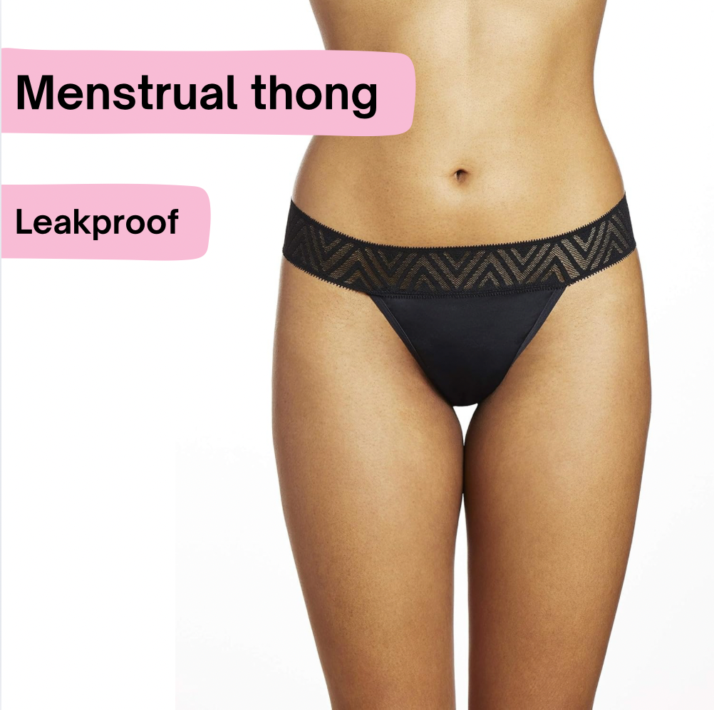 Leakproof menstrual thong